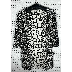 J.McLaughlin giraffe print dress size M